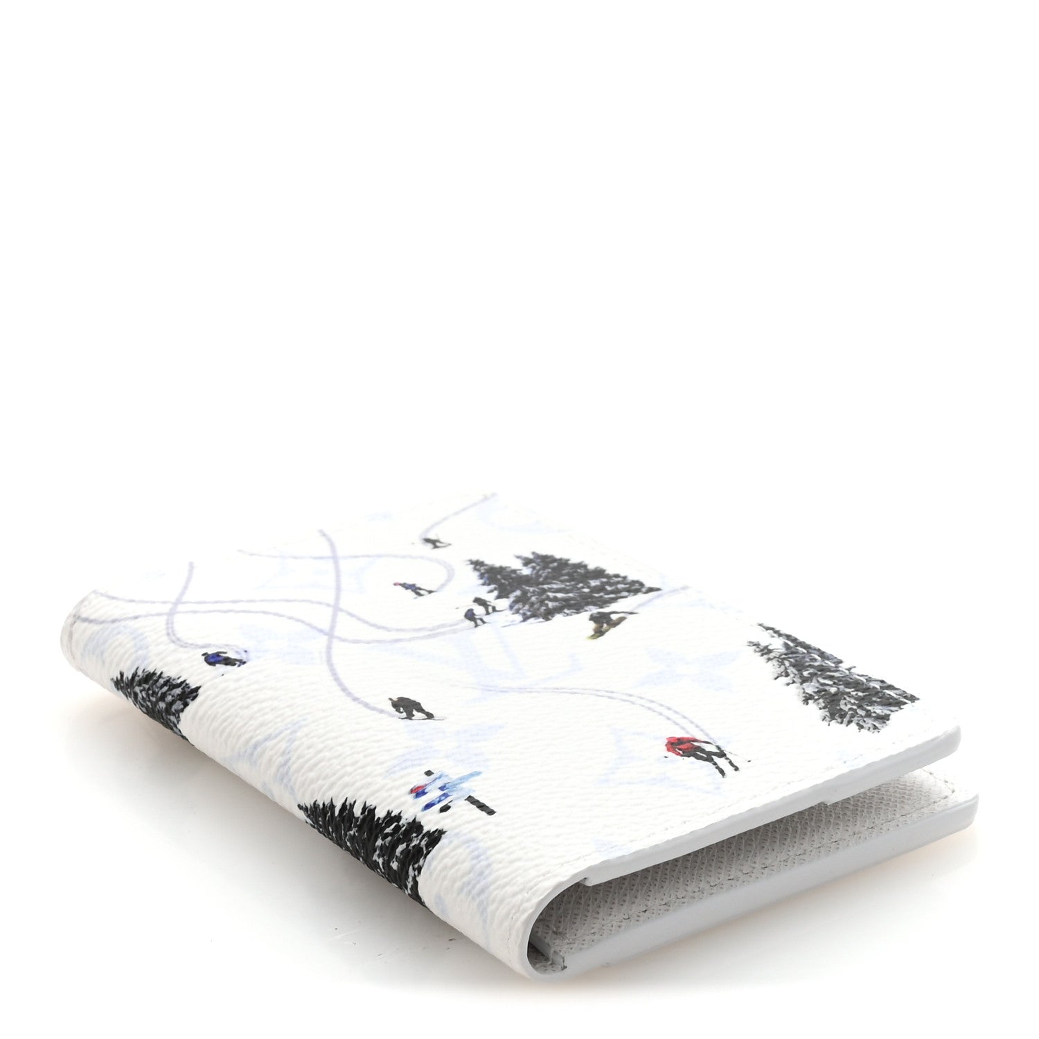 Louis Vuitton Monogram Sports Passport Cover Ski White