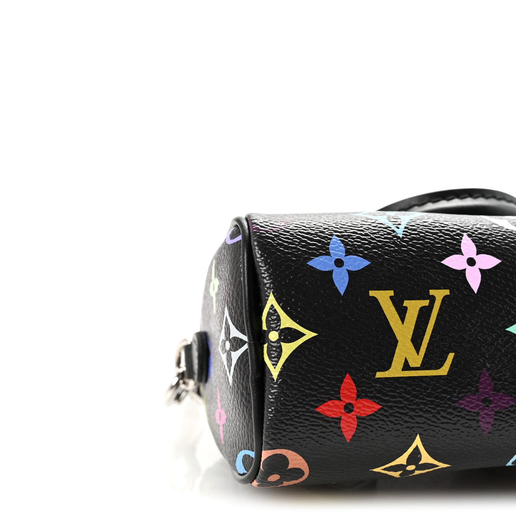 Louis Vuitton LV X TM Monogram Multicolor Nano Speedy Black