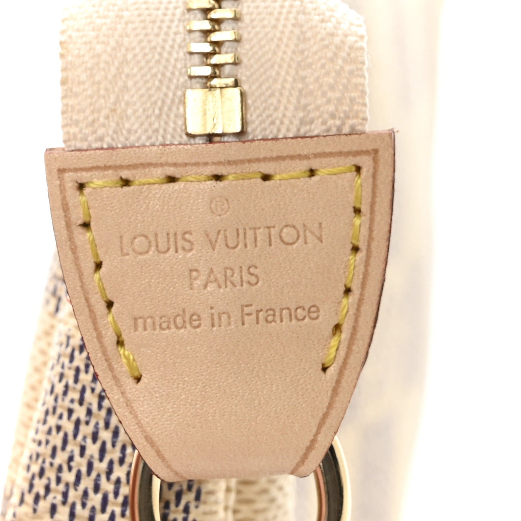 Louis Vuitton Damier Azur Mini Pochette Accessories