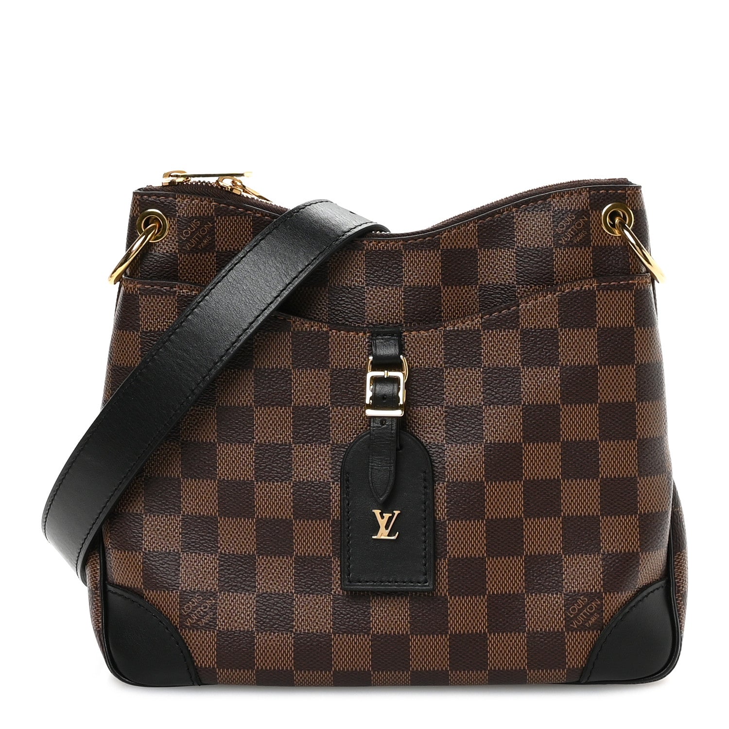 Louis Vuitton Damier Ebene Odeon PM Black