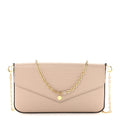 Louis Vuitton Epi Felicie Pochette Chain Wallet Galet