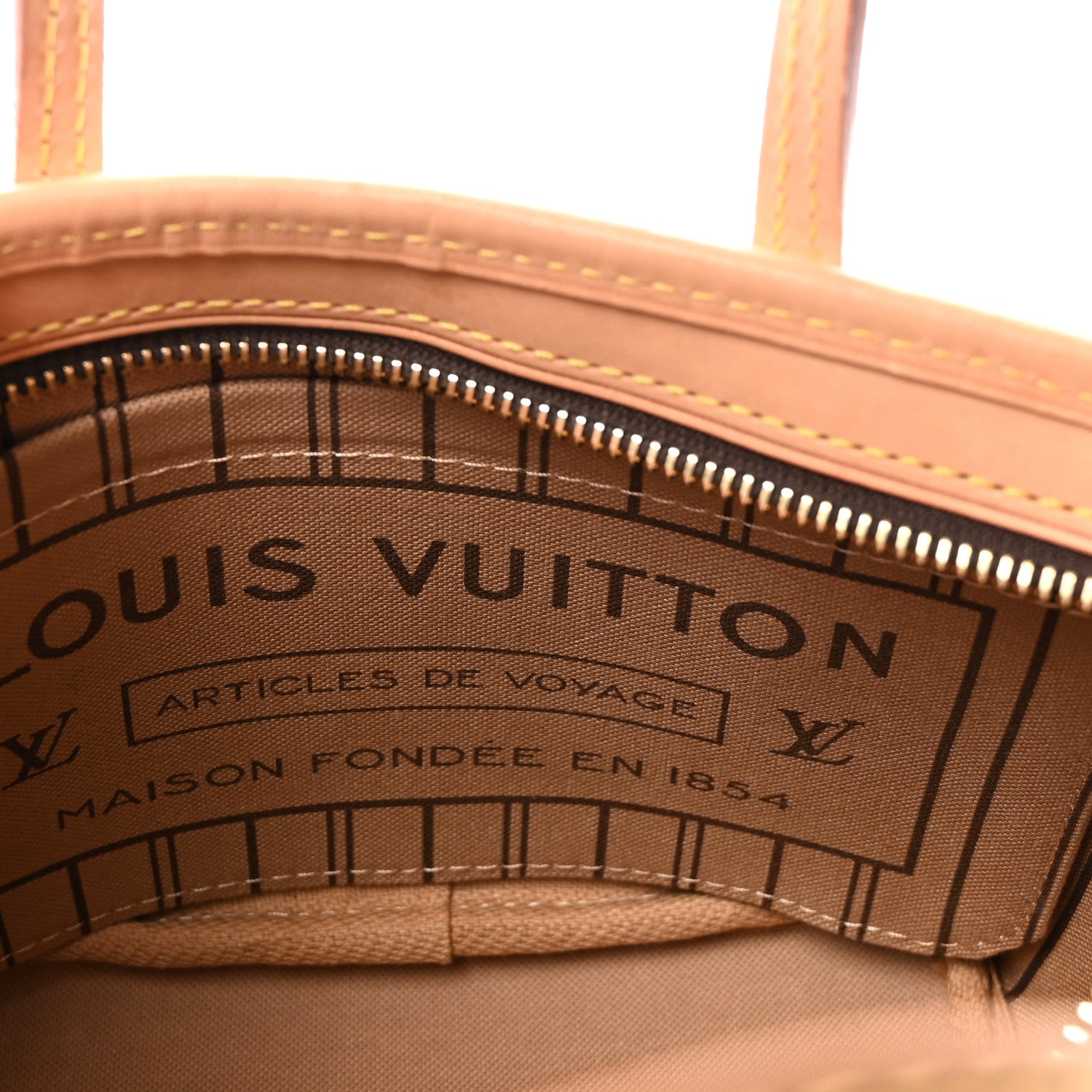 Louis Vuitton Monogram Neverfull BB Beige