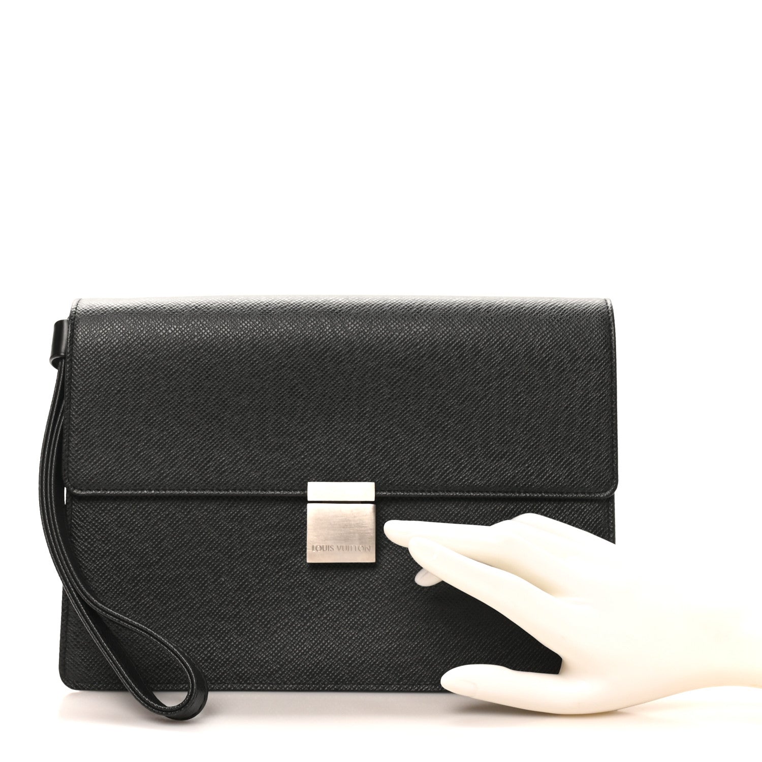 Louis Vuitton Taiga Selenga Pochette Ardoise
