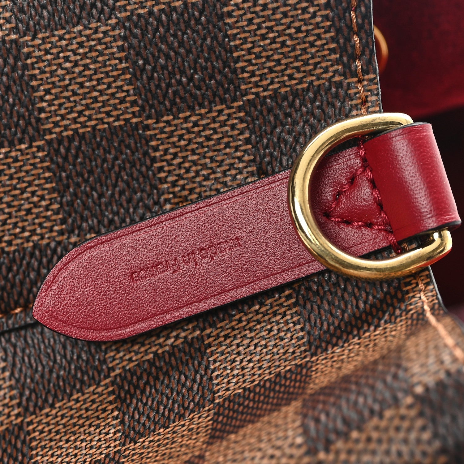 Louis Vuitton Damier Ebene Neonoe MM Cherry Berry
