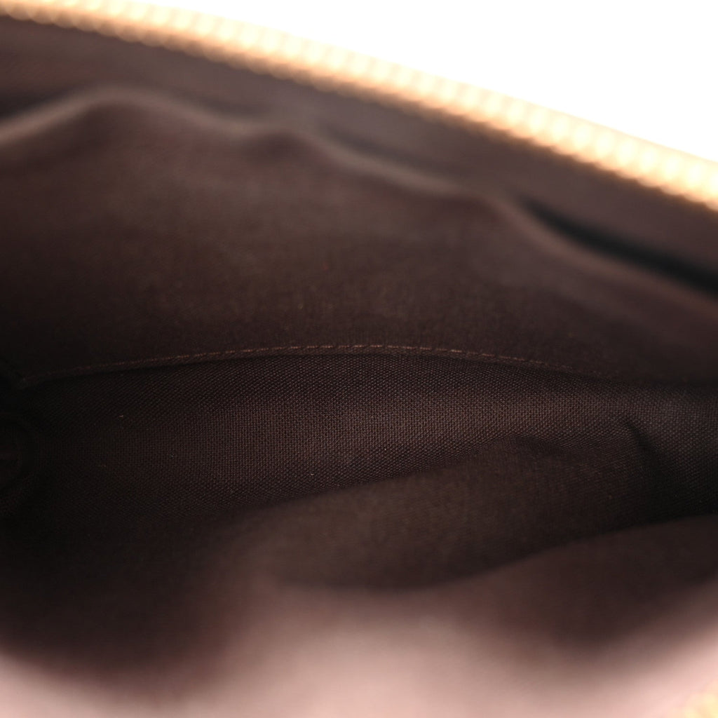Louis Vuitton Monogram Pallas Clutch Saffron