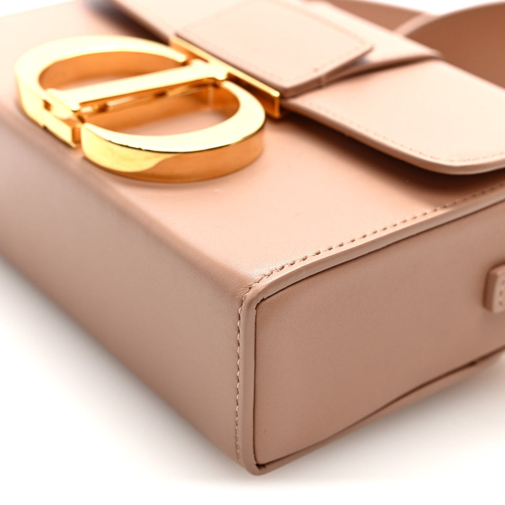 Christian Dior Smooth Calfskin 30 Montaigne Box Bag Pale Pink