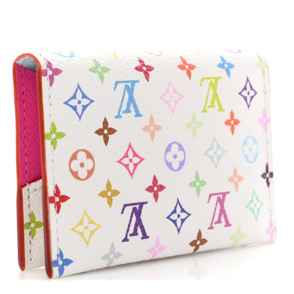 Louis Vuitton LV X TM Monogram Multicolor Slim Card Holder White