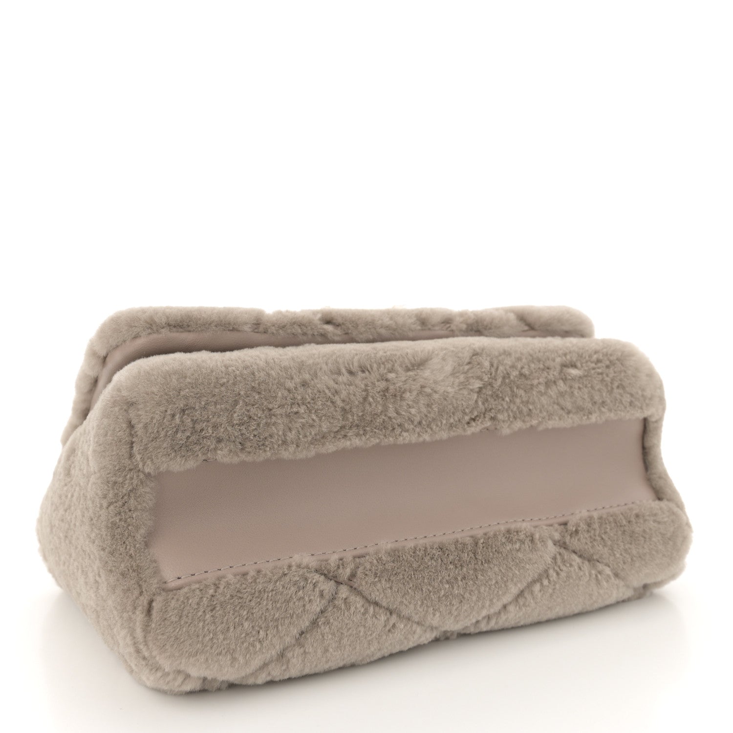 Louis Vuitton Shearling Malletage Top Handle GO-14 PM Grey