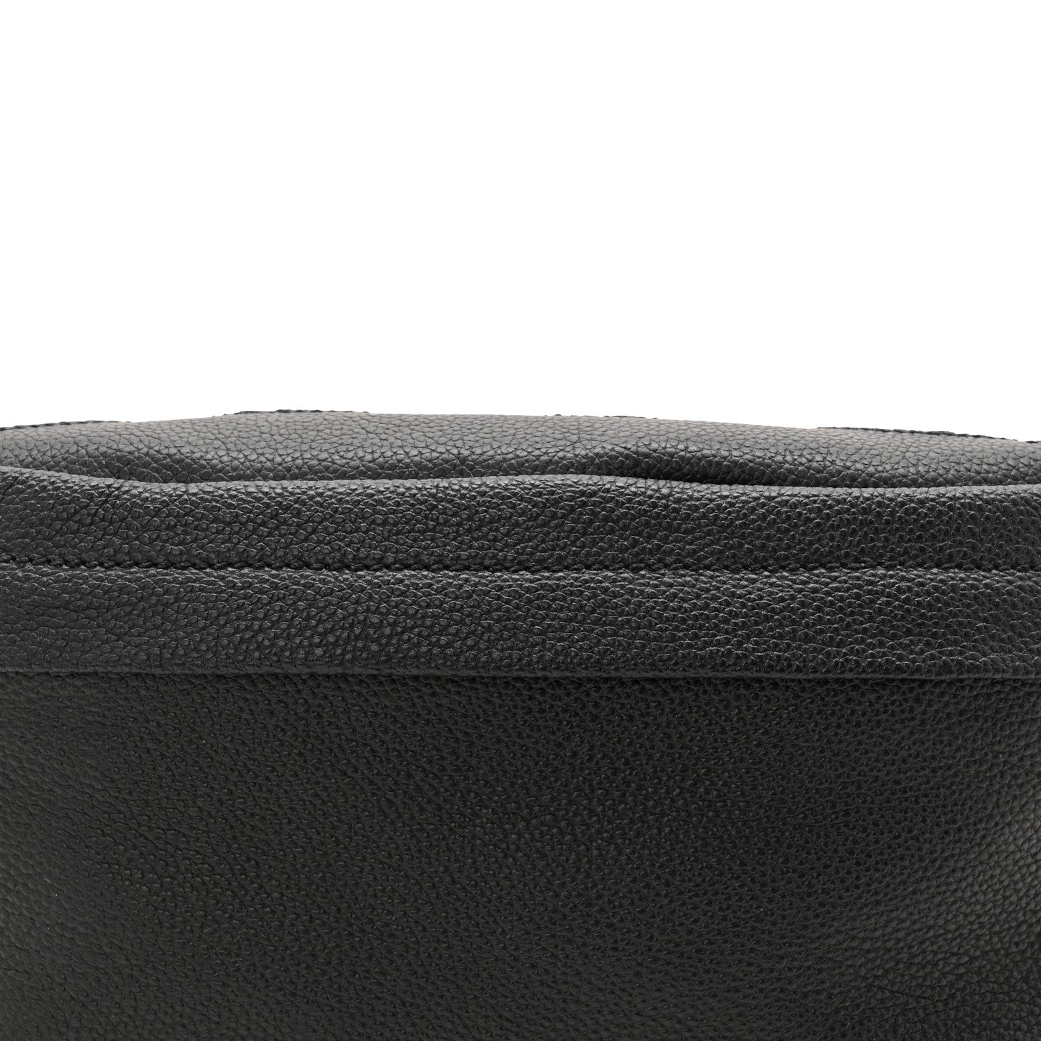 Gucci Grained Calfskin Embossed GG Monogram Belt Bag 80 32