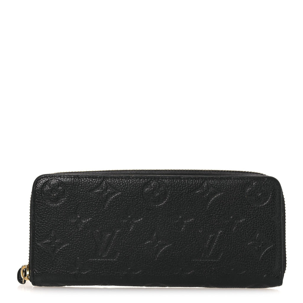 Louis Vuitton Empreinte Clemence Wallet Black