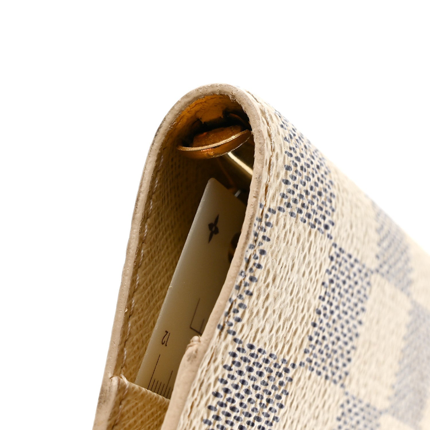 Louis Vuitton Damier Azur Small Ring Agenda Cover
