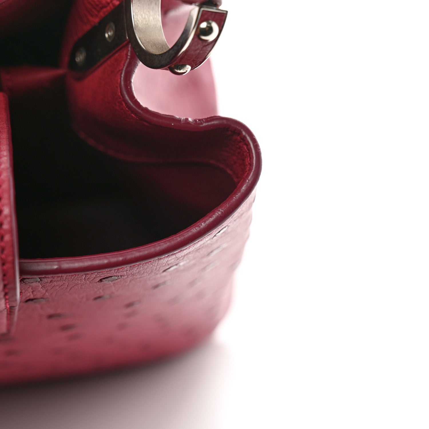 Louis Vuitton Ostrich Capucines MM Fuchsia