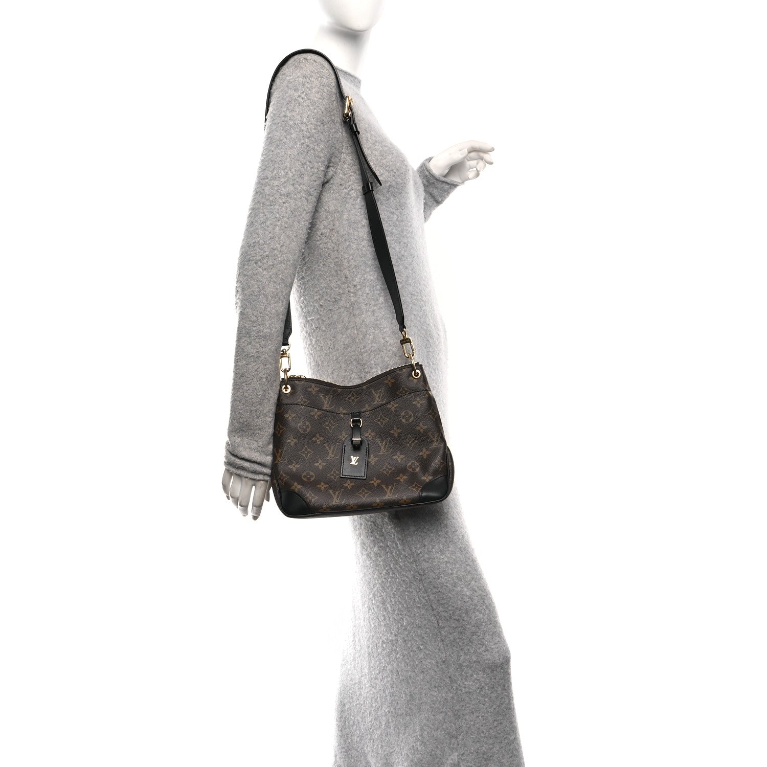 Louis Vuitton Monogram Odeon PM Black
