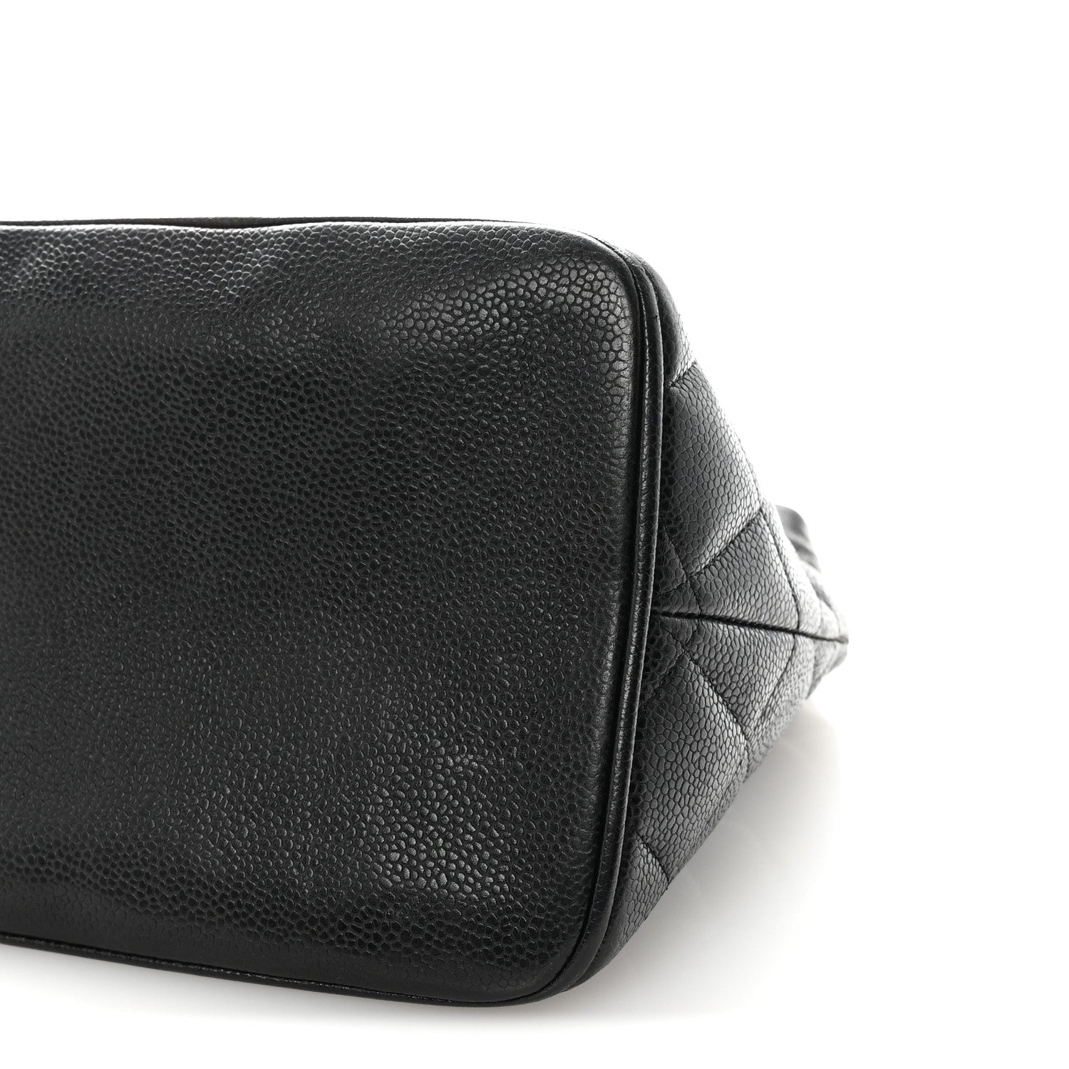 Chanel Caviar Quilted Medallion Tote Black