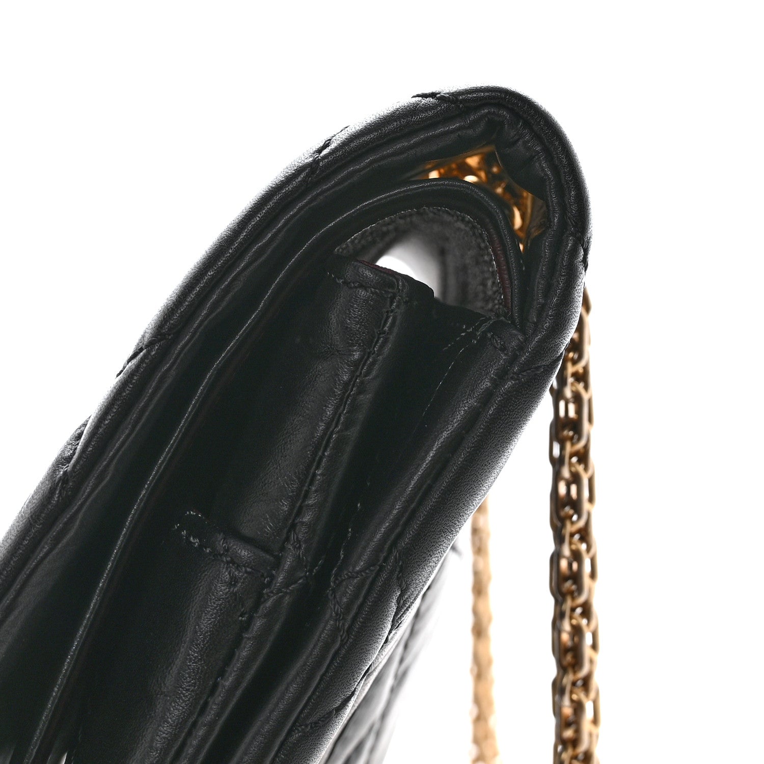 Chanel Aged Calfskin Quilted 2.55 Reissue 227 Flap Black