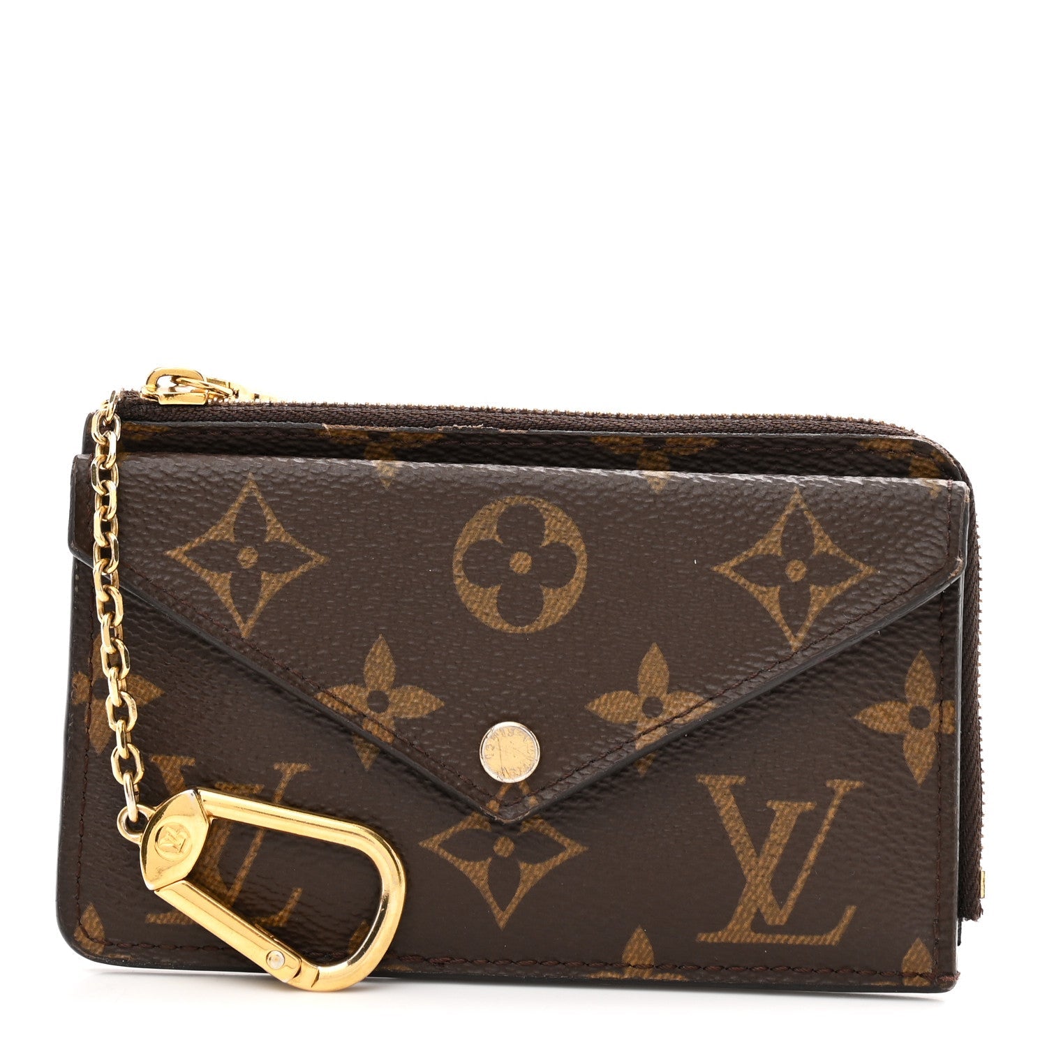 Louis Vuitton Monogram Recto Verso Card Holder Black