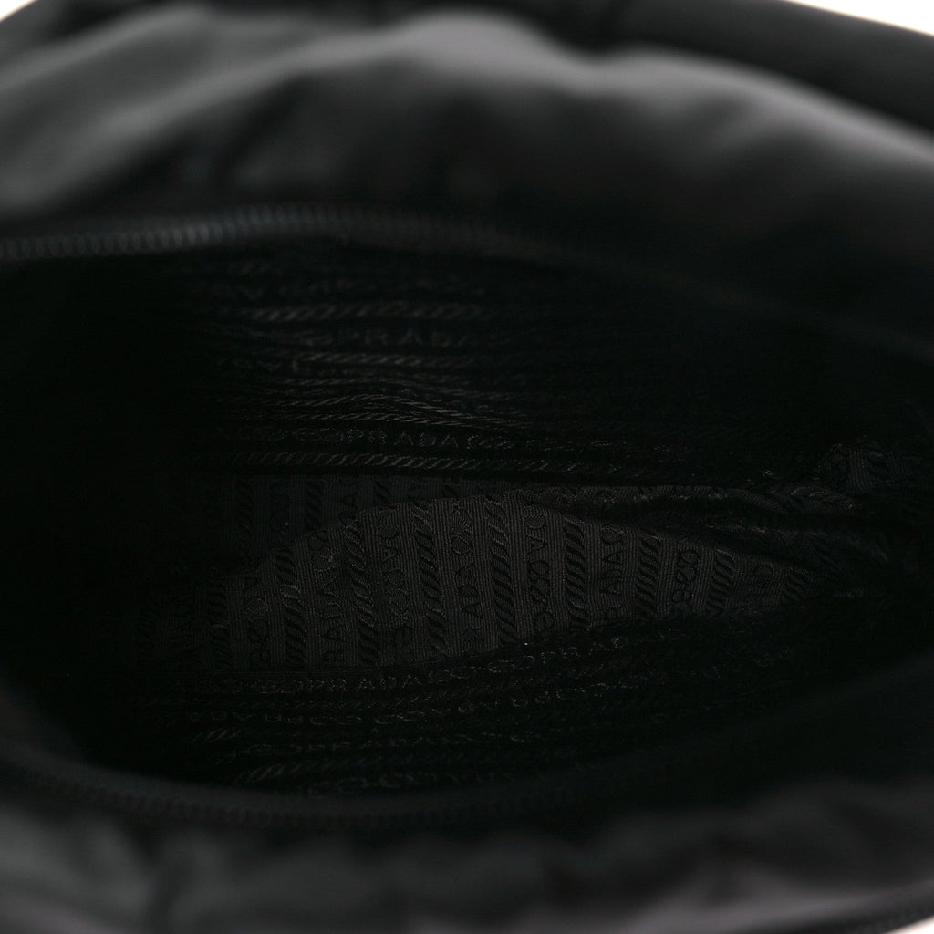 Prada Nylon Vela Messenger Black