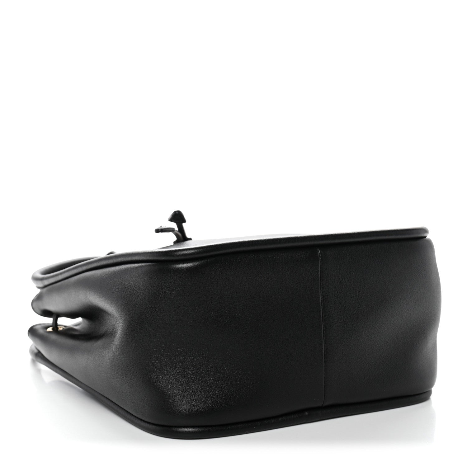 Prada Soft Calfskin Mini Darling Bucket Bag Black