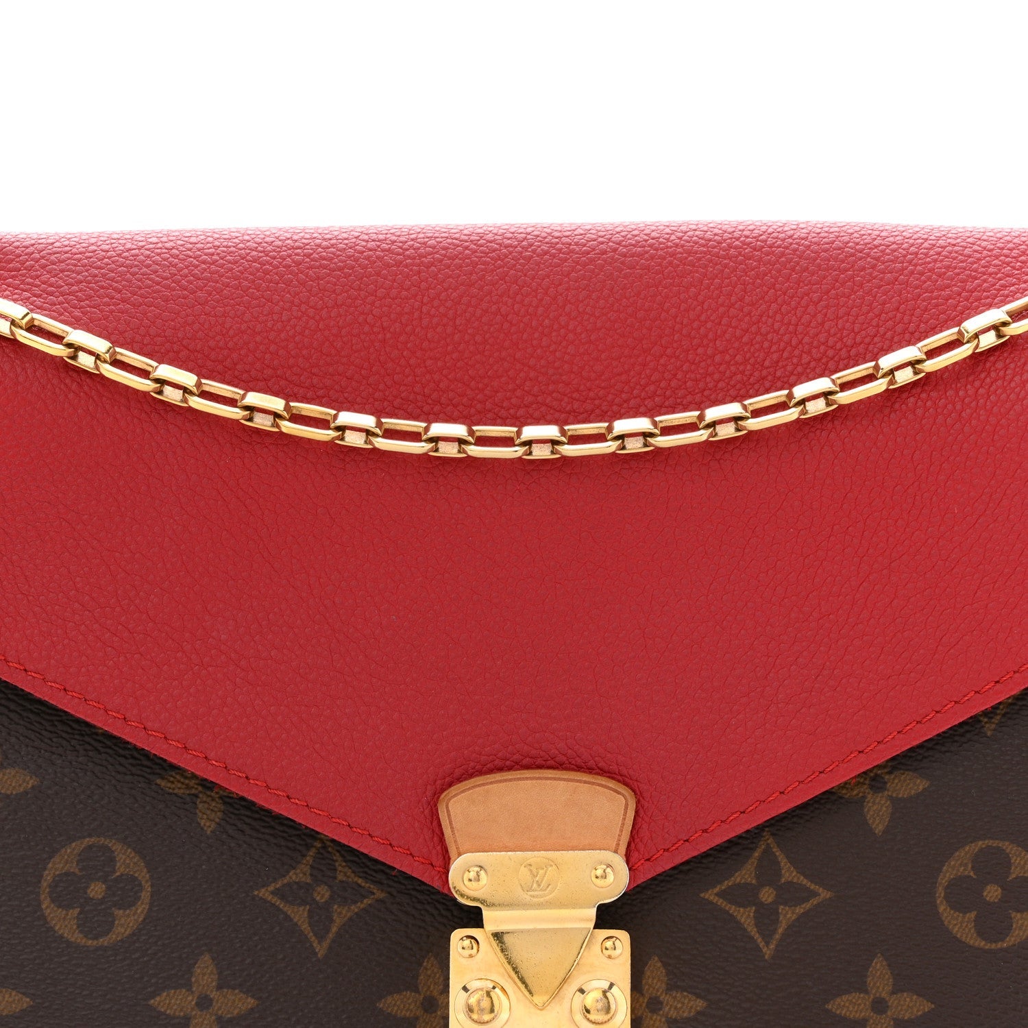 Louis Vuitton Monogram Pallas Chain Cherry