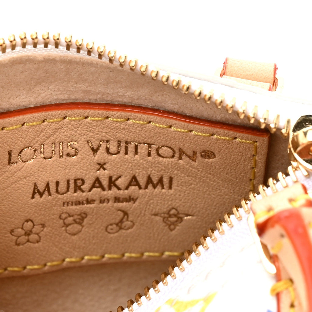 Louis Vuitton x TM Micro Speedy Bag Charm White