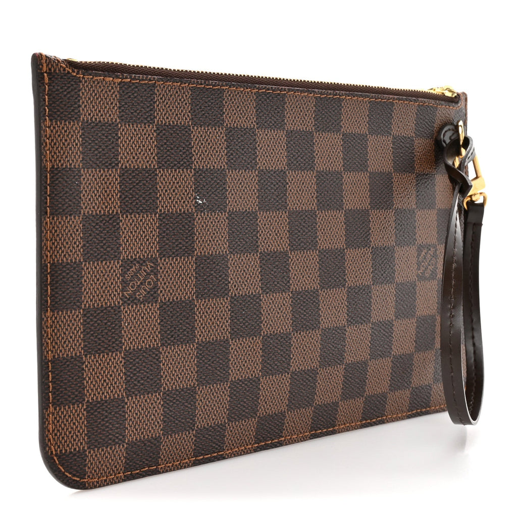 Louis Vuitton Damier Ebene Neverfull MM GM Pochette