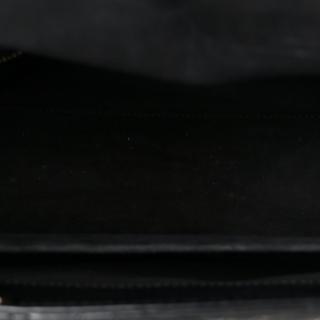 Christian Dior Lambskin Cannage Medium Lady Dior Black