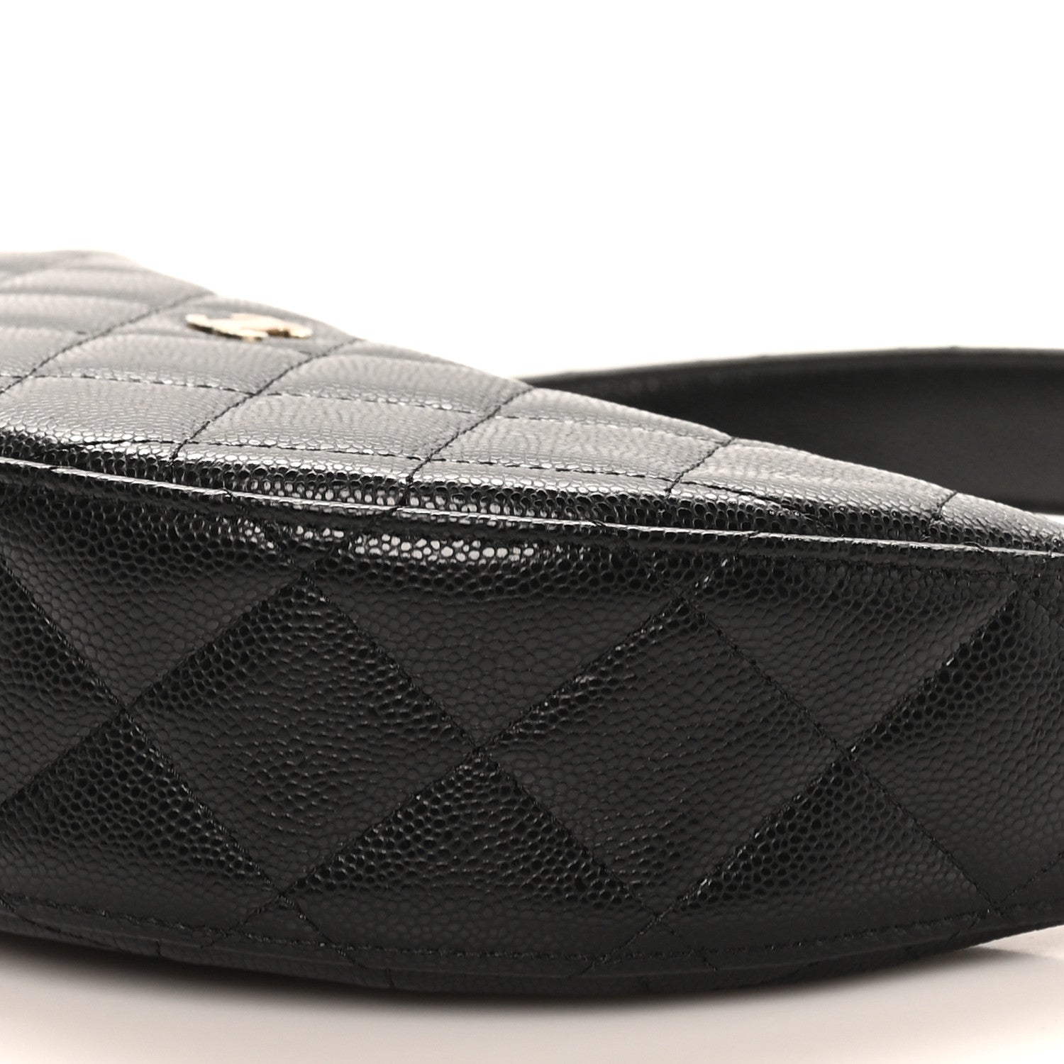 Chanel Caviar Quilted Clutch With Chain Black