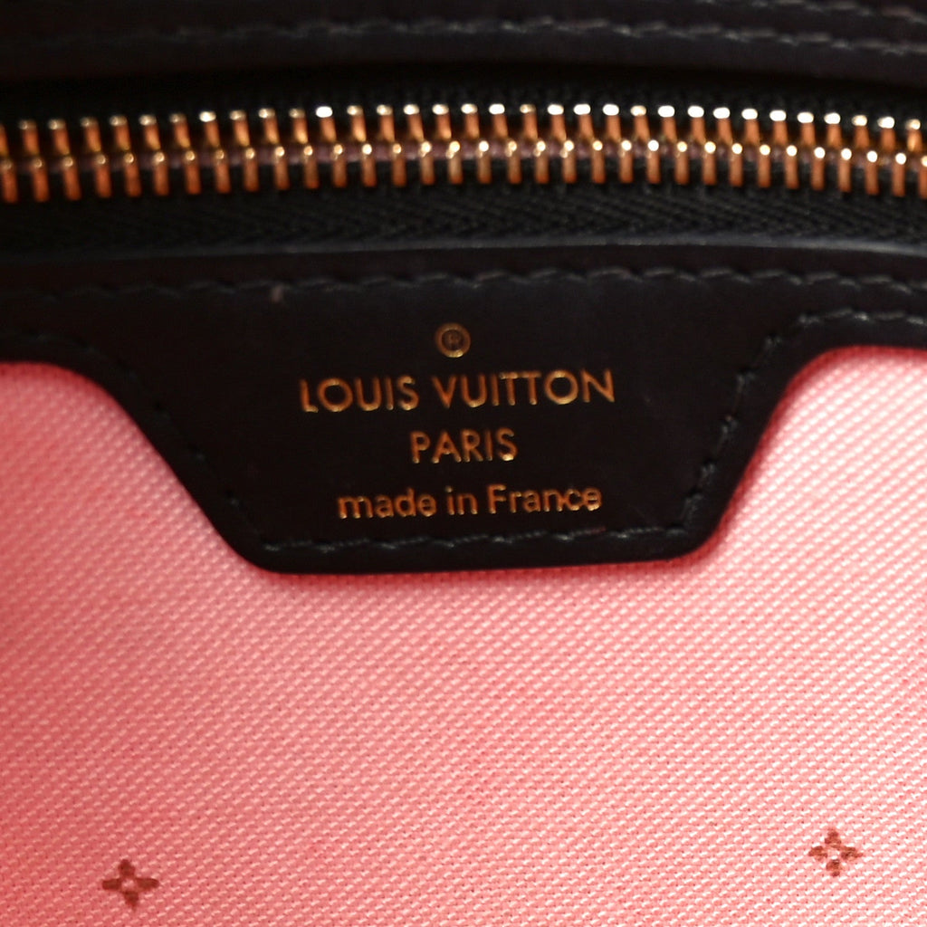 Louis Vuitton Monogram Fall For You Neverfull MM Black
