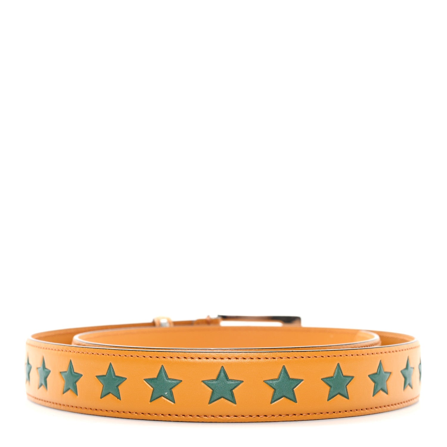 Gucci Plutone Calfskin Stars Square G 30mm Belt 95 38 Cinture Uomo