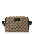Gucci Monogram Belt Bag Dark Brown