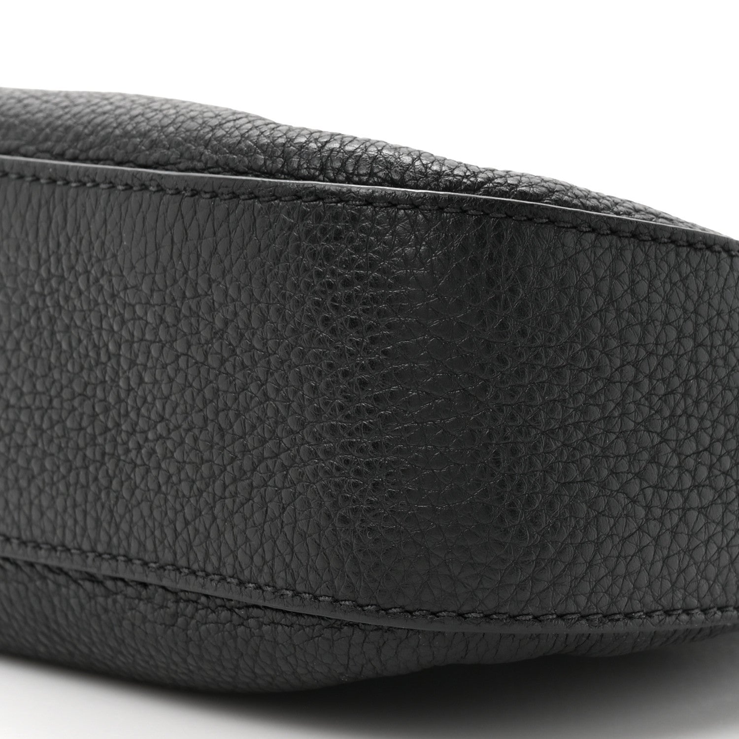 Prada Vitello Phenix Zippered Messenger Hobo Black