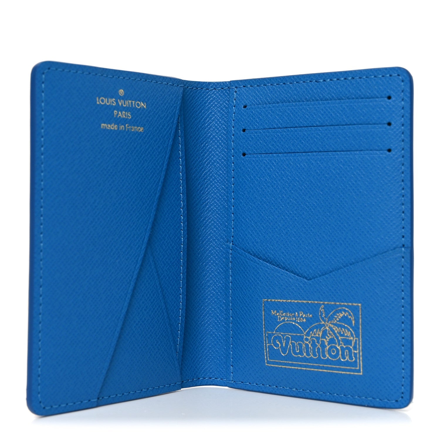 Louis Vuitton Monogram Surfin' Pocket Organizer NM Blue