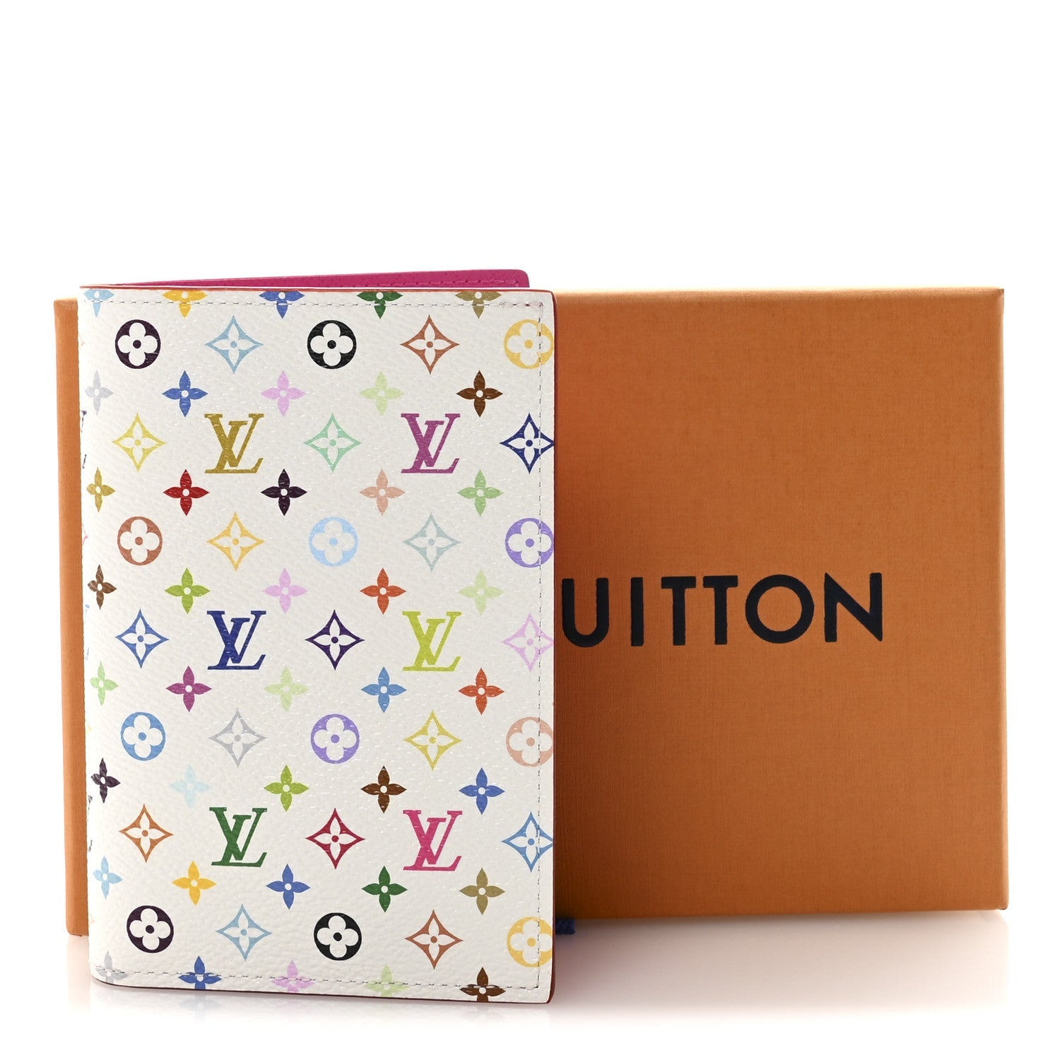 Louis Vuitton LV X TM Monogram Multicolor Passport Cover White