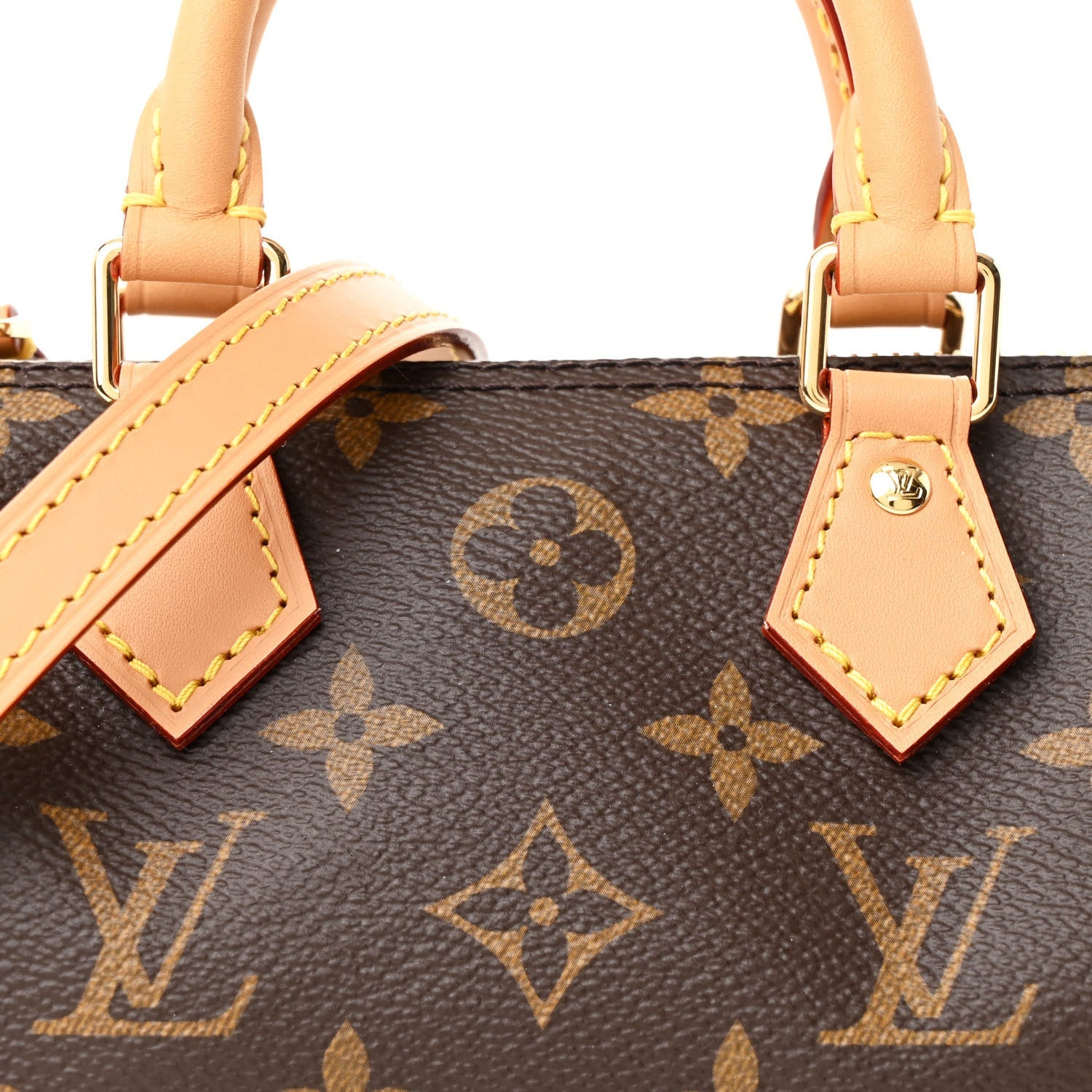 Louis Vuitton Monogram Nano Speedy Bandouliere
