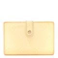 Louis Vuitton Vernis French Purse Wallet Perle