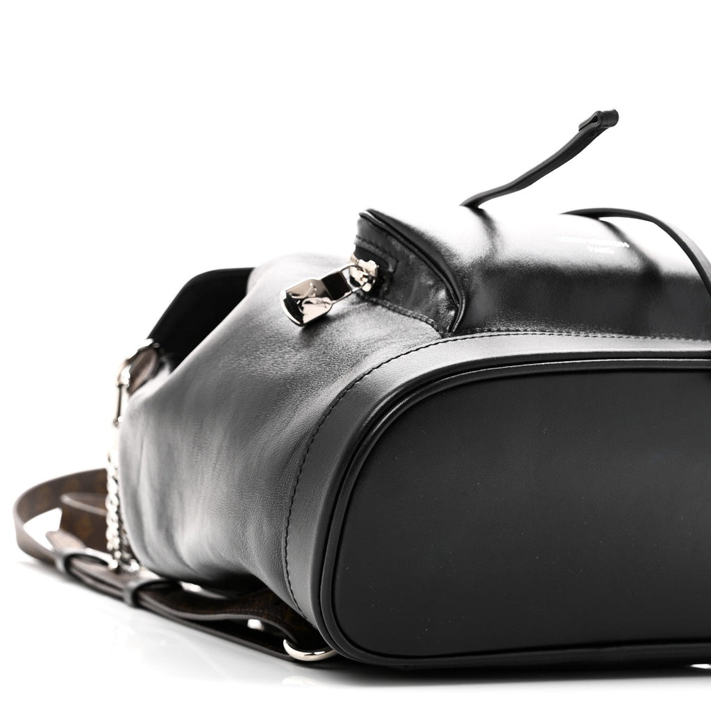 Louis Vuitton Lambskin Monogram Montsouris Vibe PM Black