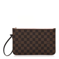 Louis Vuitton Damier Ebene Neverfull MM GM Pochette Rose Ballerine