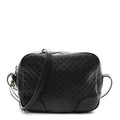 Gucci Microguccissima Mini Bree Messenger Bag Black