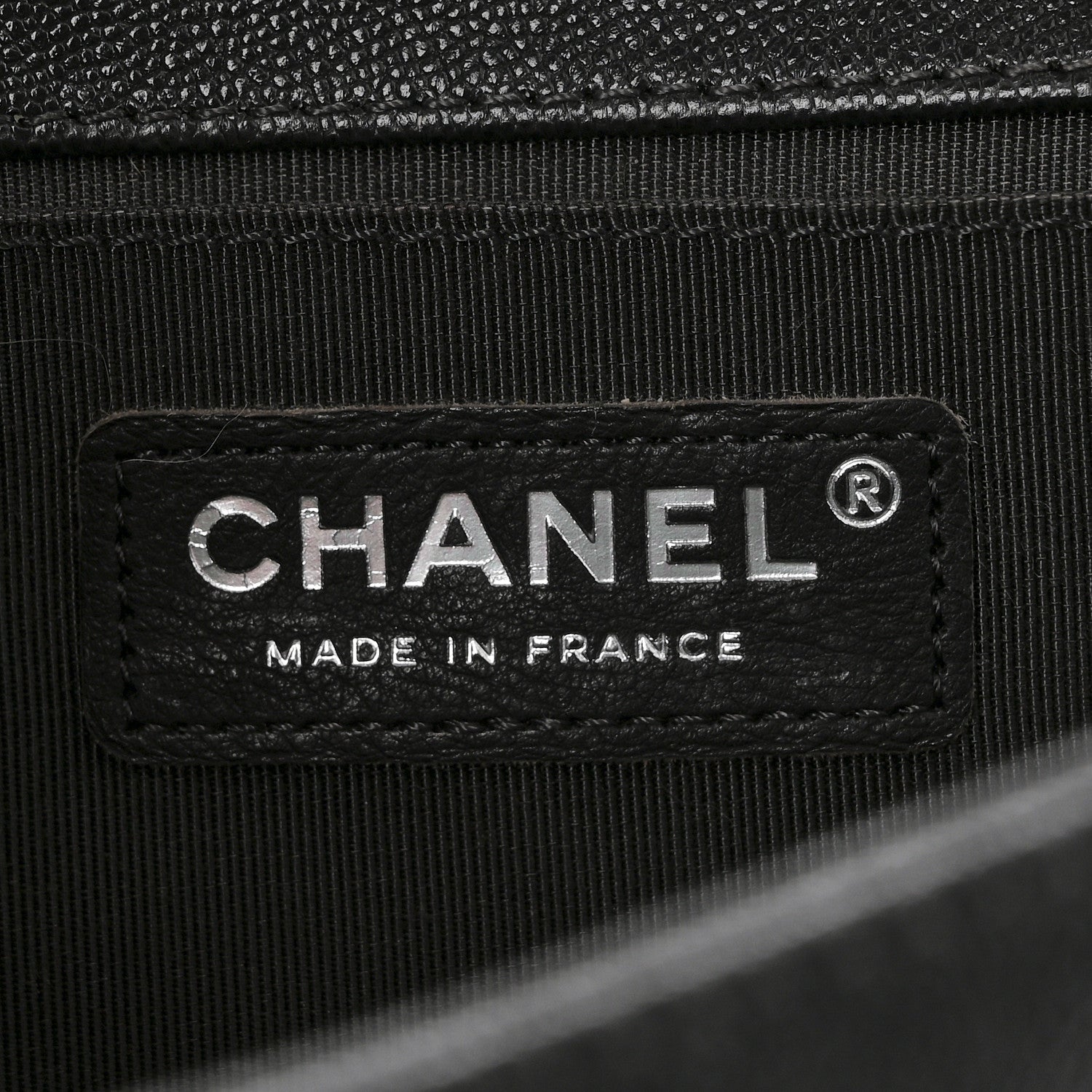 Chanel Caviar Quilted Medium Boy Flap Charcoal