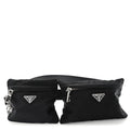Prada Tessuto Nylon Saffiano Belt Bag 90 36 Black