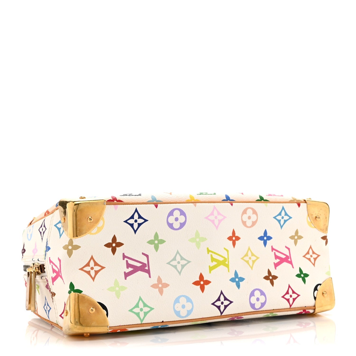 Louis Vuitton Monogram Multicolor Trouville White