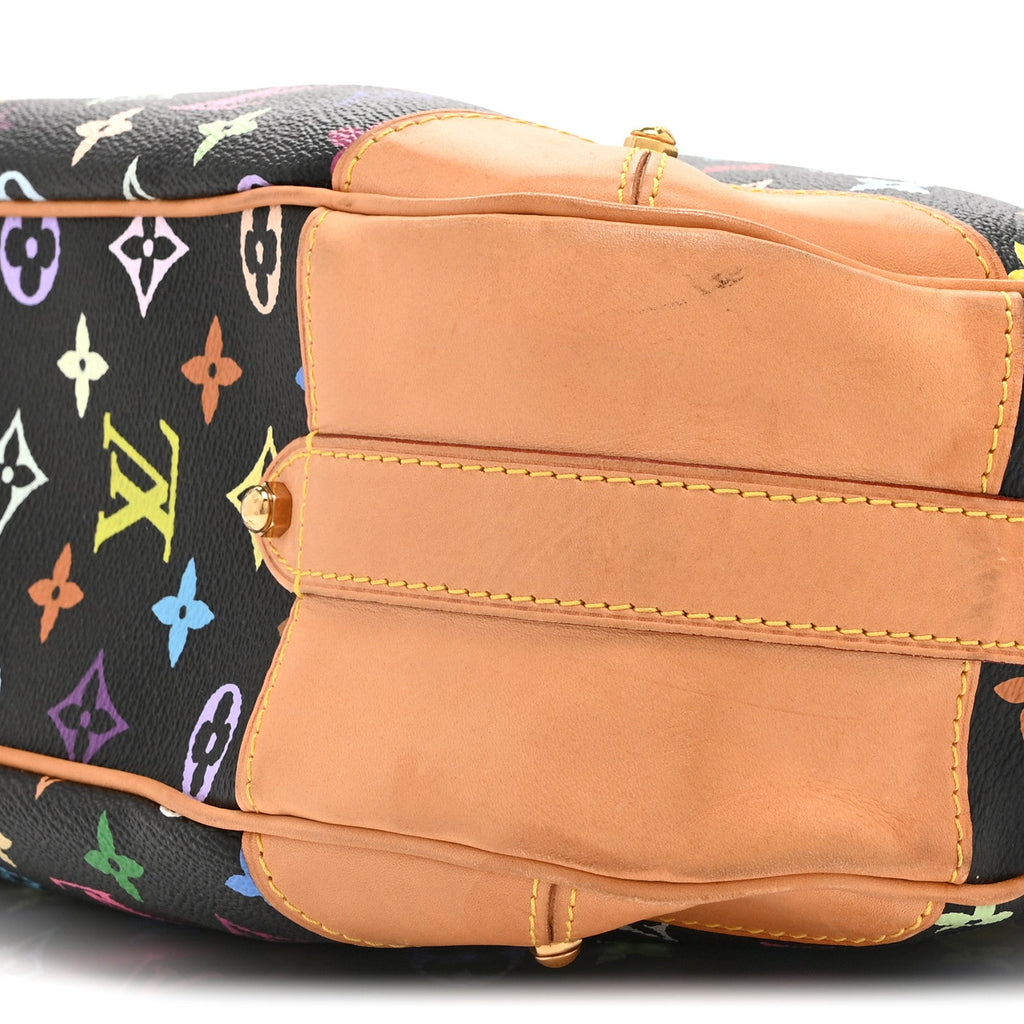 Louis Vuitton Monogram Multicolor Greta Black