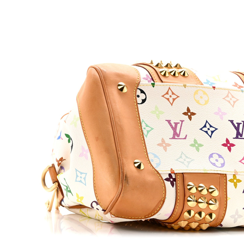 Louis Vuitton Monogram Multicolor Courtney MM White