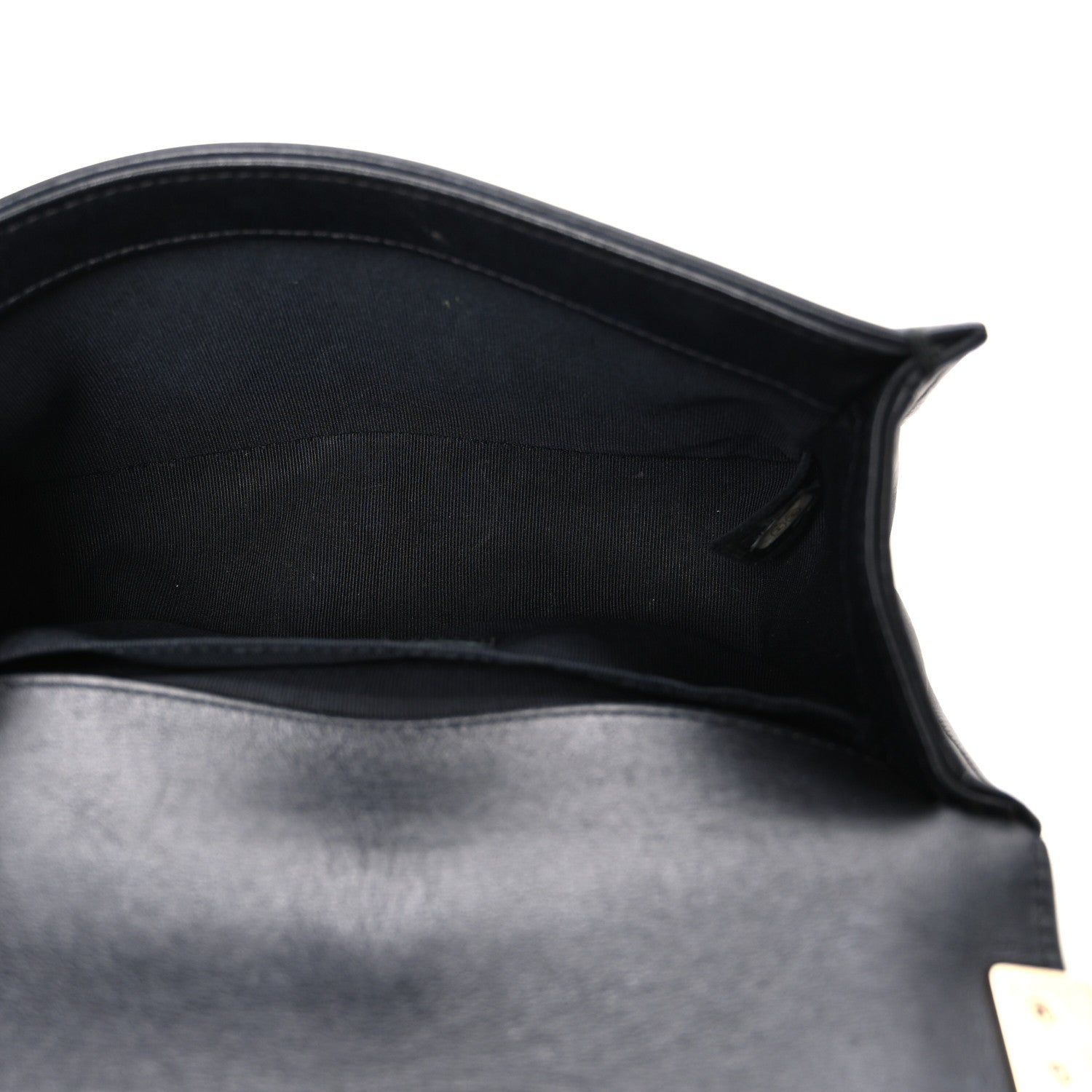 Chanel Calfskin Braided Small Boy Flap Black