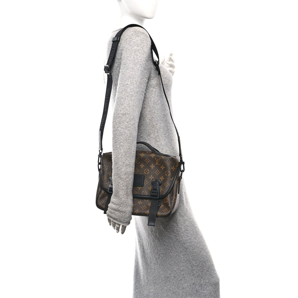 Louis Vuitton Monogram Macassar LV Trail Messenger