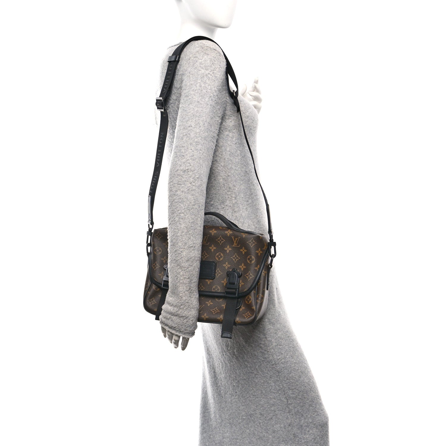 Louis Vuitton Monogram Macassar LV Trail Messenger