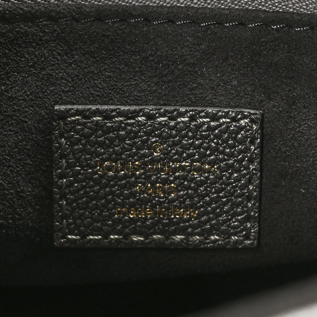 Louis Vuitton Metallic Empreinte Monogram Giant Onthego PM Gun Metal