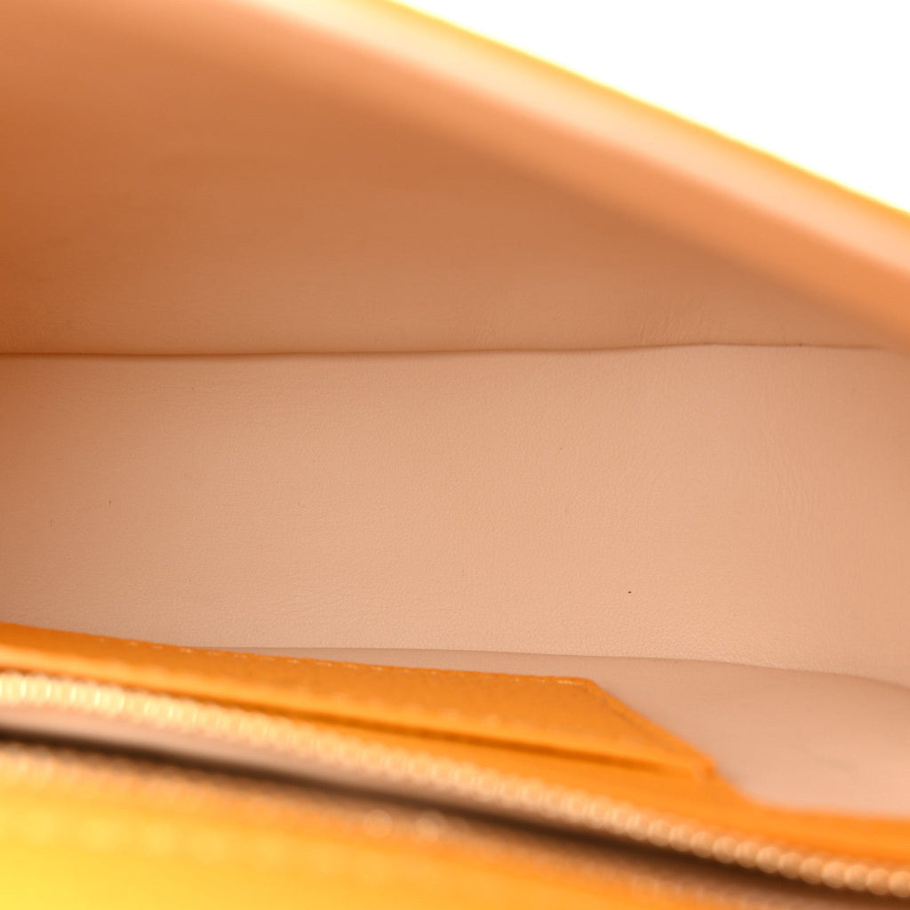 Louis Vuitton Grained Calfskin LV Pont 9 Soft PM Sunbeam