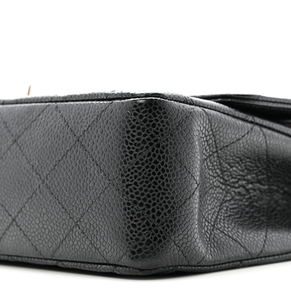 Chanel Caviar Quilted Medium Double Flap Black