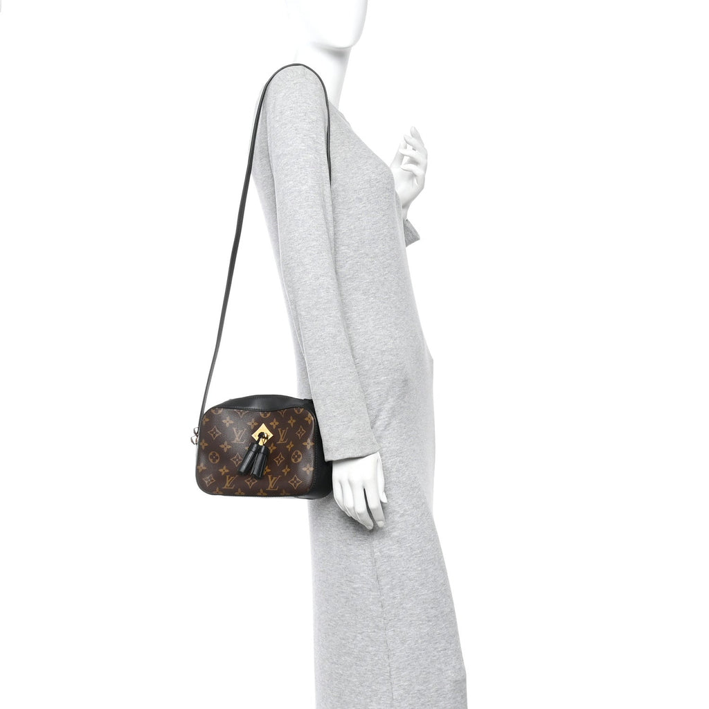 Louis Vuitton Monogram Saintonge Black